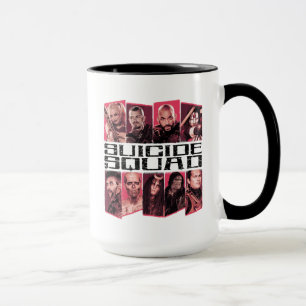 Mug Équipe de suicide Emblème du groupe X de la Task