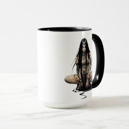 Mug Équipe de suicide | Enchanteuse (Devant droit)