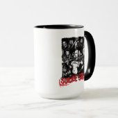 Mug Équipe de suicide | Grunge Group Photo (Devant droit)