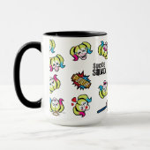 Mug Équipe de suicide | Harley Quinn Emoji Motif (Gauche)