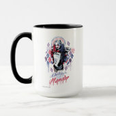 Mug Équipe de suicide | Harley Quinn Graffiti encré (Gauche)