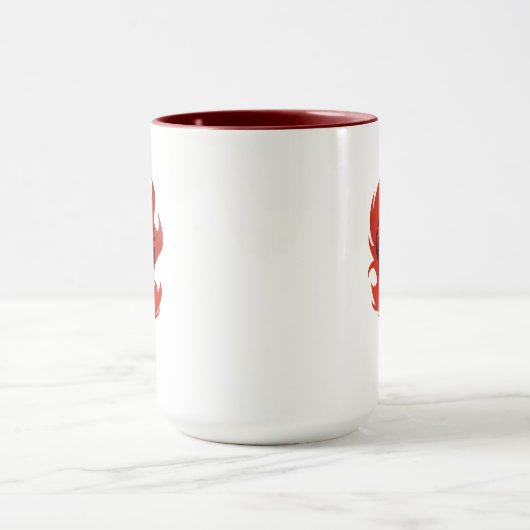 Mug Équipe de suicide | Icône Diablo Head (Centre)