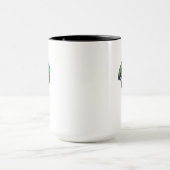 Mug Équipe de suicide | Icône Tête de drapeau de raque (Centre)