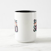 Mug Équipe de suicide | Logo couleur brillant (Centre)