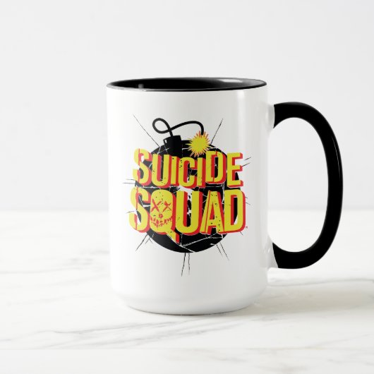 Mug Équipe de suicide | Logo de la bombe (Droite)
