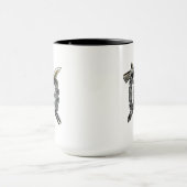 Mug Équipe de suicide | Slipknot Armes Tattoo Art (Centre)