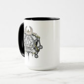 Mug Équipe de suicide | Symboles d'enchantement Tattoo (Devant gauche)