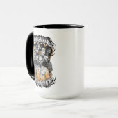 Mug Équipe de suicide | Task Force X Tattoo Tribal (Devant gauche)