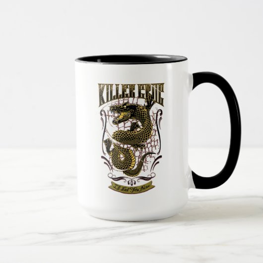 Mug Équipe de suicide | Tatouage Croc (Droite)