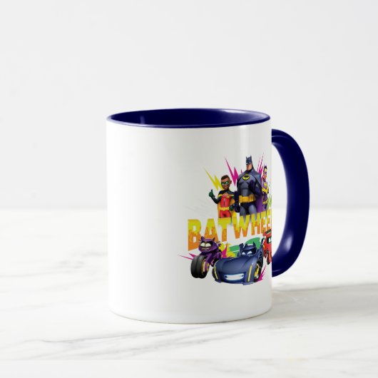 Mug Équipe de superhéros Batwheel™ (Devant droit)