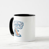 Mug Équipe de surf (Devant gauche)