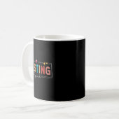 Mug Équipe de test - Jour du test 2024 Motivation pour (Devant gauche)