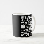 Mug Équipe de traumatologie de l'équipe de traumatolog (Devant droit)