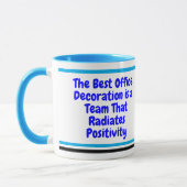 Mug Équipe de Travail Positive  (Cadeau de Collègue) M (Gauche)