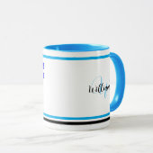 Mug Équipe de Travail Positive  (Cadeau de Collègue) M (Devant droit)