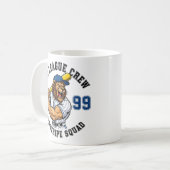 Mug Équipe de Varsity de baseball de Lion athlétique (Devant gauche)