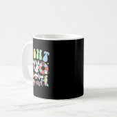 Mug Équipe de vision Vibes d'été drôle Optométrie Opht (Devant gauche)