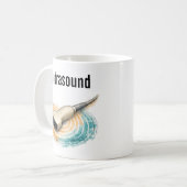 Mug Équipe d'échographie Sonde d'échographie Cadeau d' (Devant gauche)