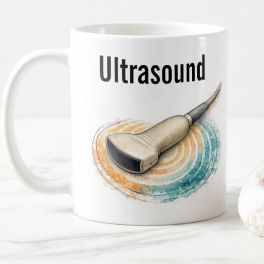 Mug Équipe d'échographie Sonde d'échographie Cadeau d'