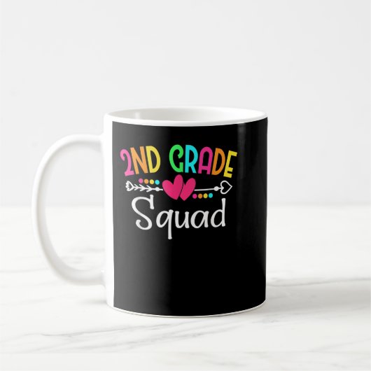 Mug Équipe d'élèves de 2e année Deuxième équipe d'ense (Gauche)