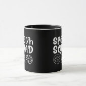 Mug Équipe d'élocution SLP Orthophoniste Drôle (Centre)