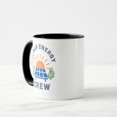 Mug Équipe d'énergie propre (Devant gauche)