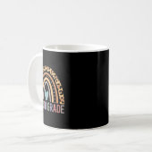 Mug Équipe d'enseignant 4e G de classe Rainbow Girls B (Devant gauche)