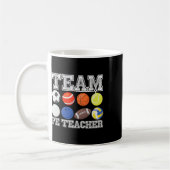 Mug Équipe d'enseignant d'éducation physique Prof d'éd (Gauche)