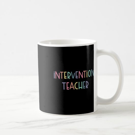 Mug Équipe d'enseignant d'intervention auprès d'élèves (Droite)