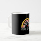 Mug Équipe d'enseignant élève de collège masculin (Devant gauche)
