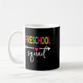 Mug Équipe D'Enseignants Du Squad Retourner À L'École (Gauche)