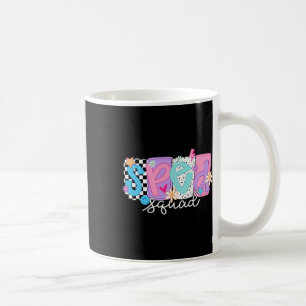 Mug Équipe d'enseignants spécialisés Floral Éducation