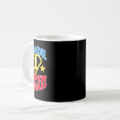 Mug Équipe d'enseignants superhero de 1re année (Devant gauche)
