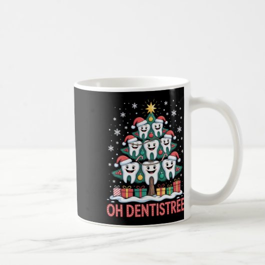 Mug Équipe dentaire de Noël Oh Dentistree (Droite)