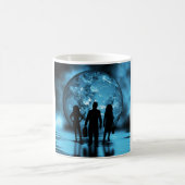 Mug Équipe d'entreprise Silhouette Entreprise futurist (Centre)