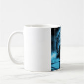 Mug Équipe d'entreprise Silhouette Entreprise futurist (Gauche)