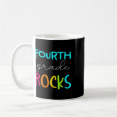 Mug Équipe des rochers de 4e année Enseignant (Gauche)