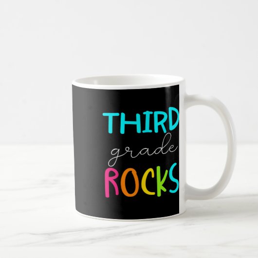 Mug Équipe des Rocks de 3e année Enseignant (Droite)