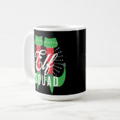 Mug Équipe des talons elfes Fêtes de Noël (Devant gauche)