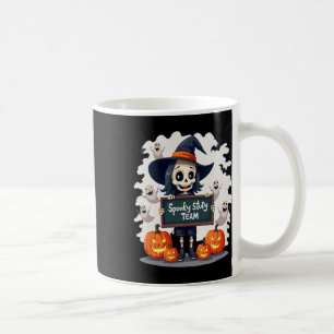 Mug Équipe d'étude éffrayante - Jolie Halloween Squele