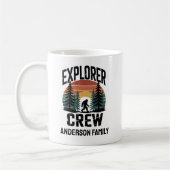 Mug Équipe d'exploration BigFoot Sasquatch Squatchy Vi (Gauche)