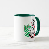 Mug Équipe d'Italie de football graphique SYLVESTER™ (Devant droit)