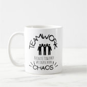 Mug Équipe drôle Chaos (Gauche)