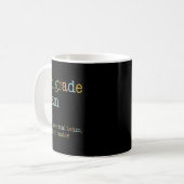 Mug Équipe drôle de 5e année comme normal mais plus co (Devant gauche)