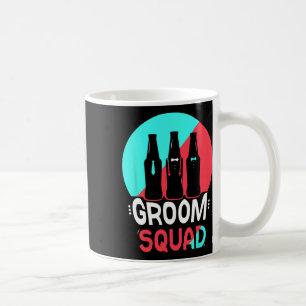 Mug Équipe du marié citations fête mariage célibataire