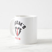 Mug Équipe du marié Garçons d'honneur Enterrement de v (Devant gauche)