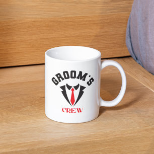 Mug Équipe du marié Garçons d'honneur Enterrement de v