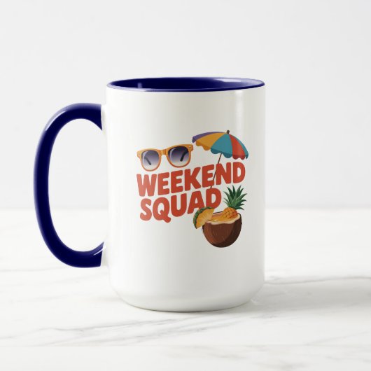 Mug Équipe du week-end (Gauche)