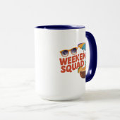 Mug Équipe du week-end (Devant droit)
