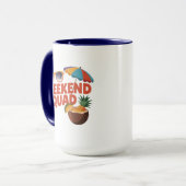 Mug Équipe du week-end (Devant gauche)